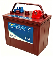 Baterai Asam Timbal Siklus Dalam VELA 4-EW-180 8V 180Ah untuk Kendaraan Golf dan Kendaraan Wisata