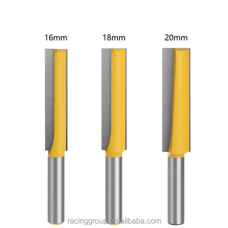 Langbladige Reinigings Bodem Bitcarbide Snijders Router Bit Houtbewerking Frees Voor Hout Bit Face Molen Einde Milll