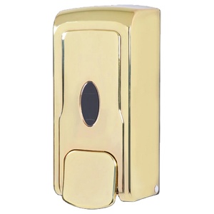 Dispensador de Jabón Líquido Doble para Baño, 1000 ml, Negro, ABS, Montaje en Pared, Dispensador de Jabón para Manos para Hogar y Hotel - Product Image 1