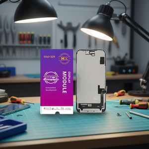 Écran tactile LCD noir INCELL HX compatible avec l'iPhone 15 - Product Image 3