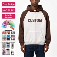 Sudadera Personalizada de 320 g/m², 100% Algodón, Manga Raglán, Estampado Serigrafiado, Estilo Informal, Felpa de Algodón
