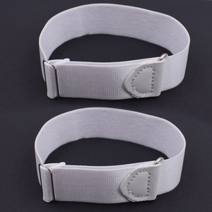 2 pièces/paire de serre-manches élastiques pour femmes et hommes, pour occasions formelles, mariages, cocktails, événements, et comme bandes de manchette - Product Image 5