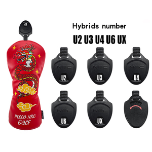 Golf Wood Head Cover PU Leather <strong>Dragon</strong> Style Waterproof for <strong>Driver</strong> Fairway Hybrid Golf <strong>Headcovers</strong> With Number Golf Accessories - Product Image 3