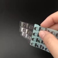 Étiquettes de transfert de logo en nickel électro-plaqué ultra-minces, autocollants métalliques personnalisés autocollants pour équipement audio