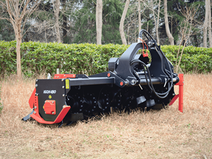 Motoculteur rotatif 1,6 m 1,8 m monté sur <span class=keywords><strong>tracteur</strong></span>, robuste, profondeur réglable, prise de force 40-80 CV, préparation efficace du sol, roulement à engrenages, garantie 2 ans - Product Image 1