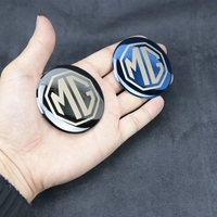 Tcart pour MG MG5 MG6 HS ZS EZS GS, garniture de moyeu de roue en acier inoxydable, logo de roue de voiture, décoration, bleu saphir, noir, style titane