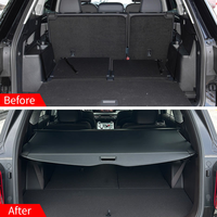 Fournisseur d'usine professionnel Accessoires de coffre rétractables Cache-bagages pour VW Volkswagen Teramont Atlas 2017-2015