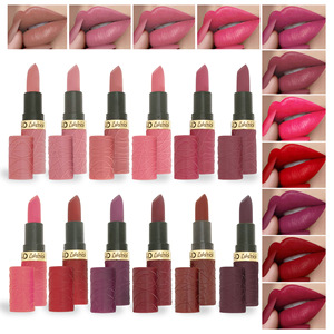 Nouvel ensemble de 6 gloss à lèvres portables, végétaliens, waterproof, mats, anti-transfert, longue tenue, en coffret cadeau - Product Image 3