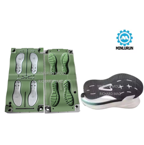 Chaussures de course multicouches à double densité, semelle injectée EVA, moulage TPR pour stabilité et confort - Product Image 6