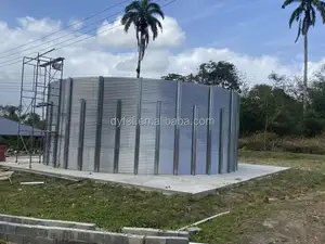 Tanque de armazenamento de água em chapa de aço galvanizado para colheita de água, tanque de armazenamento de água de 180000 litros, venda imperdível