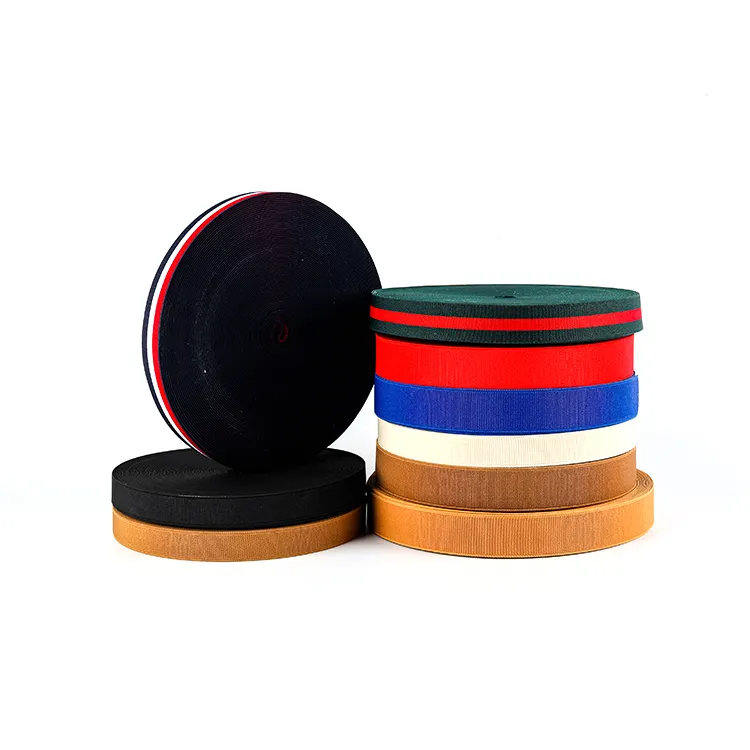 Riem Riem Elastische Stof Groothandel Nylon Custom Riem Voor Schoenen Materiaal Riem Pu Schoen Decoratie Slipper Boven