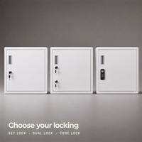 Armoire de rangement en acier à porte simple pour échantillons, casier bas pour dossiers, organisation d'archives de documents de bureau et d'additifs alimentaires en usine