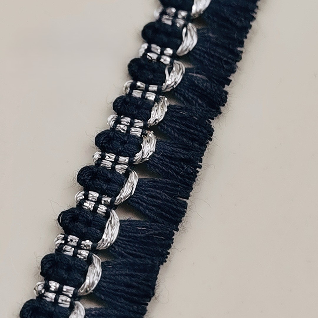 12 cm-bleu marine-100 yards par pièce-e bleu marine