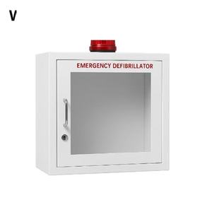 Armadietto <span class=keywords><strong>AED</strong></span> a Parete per Tutti i Tipi di Manichini Defibrillatore per Emergenze in Casa, Ufficio e Case di Cura - Product Image 1