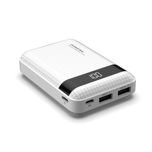 Mini 10000mAh ngân hàng điện cầm tay với màn hình LED và kép USB Kết quả đầu ra - Product Image 3