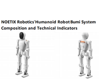 Nouveau Robot Humanoïde Intelligent Bumi, Éducatif, Dialogue IA, Divertissement Familial pour Enfants, Animal de Compagnie Électronique Émotionnel, Robot Intelligent