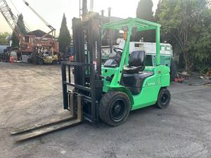 Chariot élévateur à contrepoids diesel Mitsubishi TCM Komatsu Kalmar de 3 tonnes, équipement d'occasion pour le chargement et le déchargement, dispositif de déplacement latéral - Product Image 5