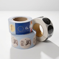 Étiquettes autocollantes personnalisées anti-UV, écologiques, résistantes à l'eau et à l'huile, en vinyle, pour emballage, promotion, vente et image de marque