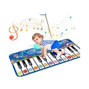 Tapis musical pour bébé avec piano et jouets animaux, tapis de jeu et d'éveil pour enfants, nouveau style transfrontalier - Product Image 1