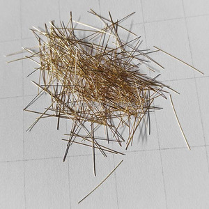 Alternative de barres d'armature à haute résistance en microfibres d'acier revêtues de cuivre pour la construction de ponts de murs rideaux de palplanches - Product Image 1