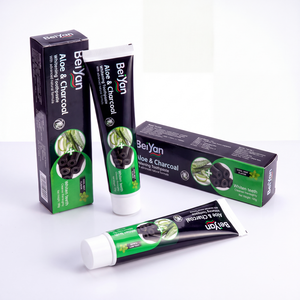 Pasta Dental de Carbón Vegetal 100g, Blanqueadora, Refresca el Aliento y Deja un Sabor a Menta Duradero para la Higiene Dental Diaria, Venta de Fábrica - Product Image 1