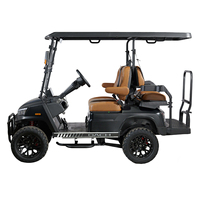 Voiturette de golf électrique 4 places DC-H-F2+2 surélevée pour la chasse - Prix