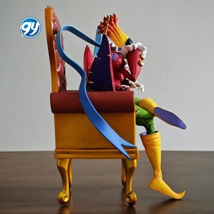 Digimon Piedmon Assis Pose Figure Dark Masters Anime Statue Modèle Collection Résine Sculpture Bureau Décor <span class=keywords><strong>Demon</strong></span> <span class=keywords><strong>Lord</strong></span> - Product Image 3