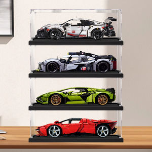 Vitrina acrílica moderna para 42096 Compatible con <span class=keywords><strong>911</strong></span> Lamborghini para McLaren Anti-Rust Easy Assembly Desktop - Product Image 4