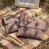 Sac d'emballage en tissu suédé noir personnalisé avec logo imprimé BasiShun, pochette à cordon recyclable pour bijoux et livres – Grande Vente