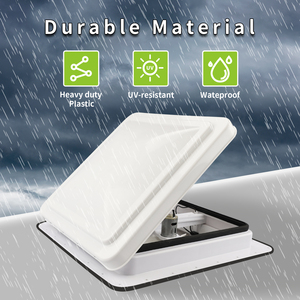 Ventilador de ventilación de techo para autocaravana, accesorio mejorado de 14 pulgadas con Control remoto, 12V, accesorios para remolque - Product Image 5