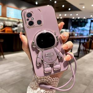 Custodia con Supporto Astronauta per <span class=keywords><strong>Xiaomi</strong></span> <span class=keywords><strong>Redmi</strong></span> 12c 10 <span class=keywords><strong>10c</strong></span> 10a 9 9a 9c Nfc con Cordino e Supporto A1 Plus Mi Poco X5 Pro Redmi12c - Product Image 1