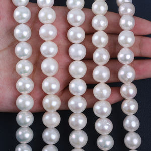 הסיטונאי של 11-13 מ "מ עגולה לבן-גדילי מים מתוקים טבעיים - Product Image 3