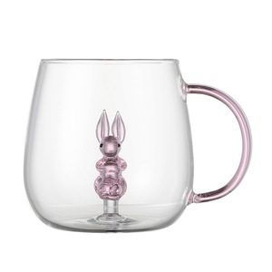 Handmade Clear Glass Sea <strong>Star</strong> <strong>Mug</strong> with Handle Creative New Design for Tea Coffee Beer Water Milk for Gifts Camping Parties - Product Image 5