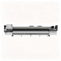 Mesin Cetak UV Inkjet Industri FR6606 Kecepatan Tinggi 540*1440dpi Konica 1024A 1024i Printhead untuk Media Gulungan UV