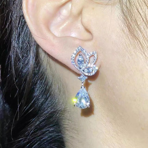 Orecchini a Goccia a Forma di Loto per Donne, Accessori per Orecchie Geometrici per Uso Quotidiano - Product Image 5
