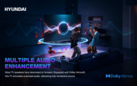 Téléviseur intelligent QLED HYUNDAI 55 pouces 4K UHD sans cadre Android 14 60Hz 85% NTSC Dolby Vision Commande vocale