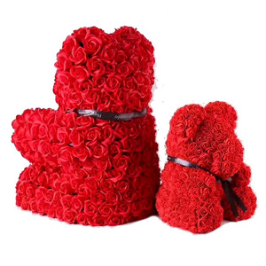 Nuevo Diseño Creativo de Jabón de Flores 3D, Flor de Oso de Barro, Arreglo Floral Eterno - Product Image 4