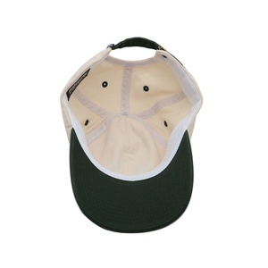 Casquettes de baseball personnalisées à 6 panneaux en denim de coton délavé style streetwear vintage, broderie plate personnalisée, casquettes snapback bicolores pour papa - Product Image 6