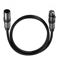Logo personnalisé 10m Câble Xlr Microphone blindé de haute qualité Câble audio en cuivre Ofc sans oxygène Câble Xlr 3 broches mâle à femelle
