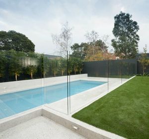 Rampe en verre moderne sans cadre pour extérieur, balustrade en verre pour balcon, garde-corps pour ferme, appartement, cour - Product Image 6