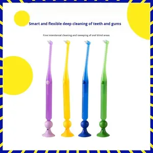 Spazzolino Interdentale a Punta Singola per Apparecchi Ortodontici, Pulizia di Denti del Giudizio e Scanalature, Cura Interdentale per Adulti, Confezione - Product Image 6