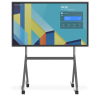 Tableaux blancs interactifs numériques 4K de haute qualité, disponibles en plusieurs tailles d'écran, avec écran tactile multipoint, en vente