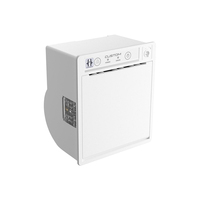 Printer termal 80 mm resolusi tinggi kios tertanam 3 inci dengan antarmuka laci uang tunai potongan otomatis P80H