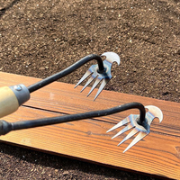 Vente chaude nouvel outil de désherbage de jardin durable outil de jardinage de légumes en acier au manganèse Portable