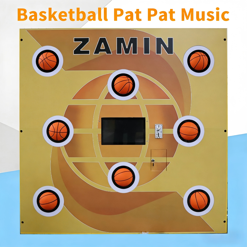 Durable Metal PVC Basketball Style Whack
