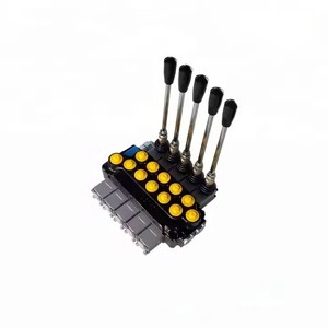 Vanne DCV à commande directionnelle multiple hydraulique monobloc manuelle DCV40-2-S DCV40 40L/min - Product Image 3