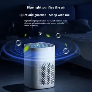 国境を越えた家庭用USBデスクトップ空気清浄機、ホルムアルデヒドと臭気の除去、ほこり除去 - Product Image 4