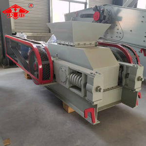 Frantoio a Doppio Rullo con Motore AC ad Alta Efficienza per la Frantumazione di Ciottoli di Fiume, Scorie d'Acciaio, Calce Viva, Carbone - <span class=keywords><strong>Materiali</strong></span> Durevoli 20-60t/h - Product Image 1
