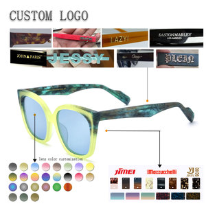 Lunettes de soleil œil de chat, monture rouge, verres dégradés, protection UV 100%, pour femmes adultes - Product Image 2
