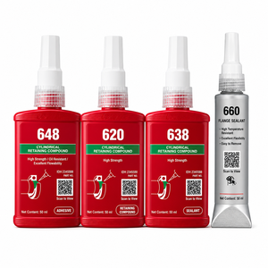 50ml Anaerobic Acrylic Thread Lock <b>Adhesive</b> High Strength Fastener Sealant Industrial OEM Manufacturer - Product Image 4